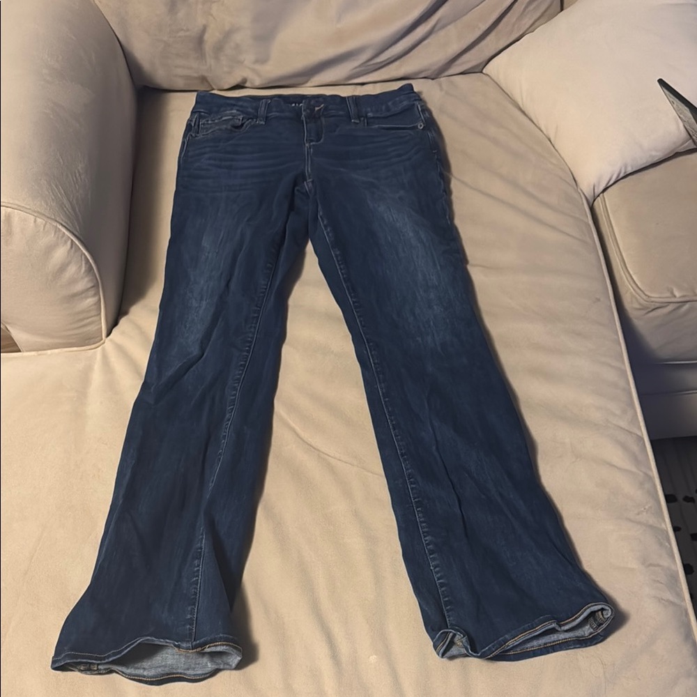 American Eagle Outfitters Blue Boot Cut Jeans